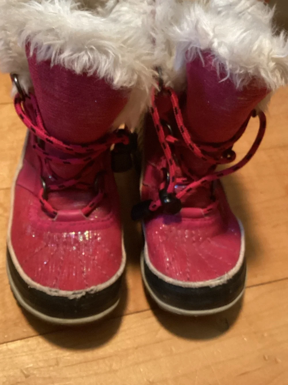 Sorel Kids Bright Pink Faux Fur Winter Boots